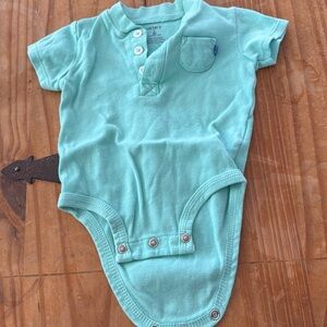 Light blue onesie. 6 months